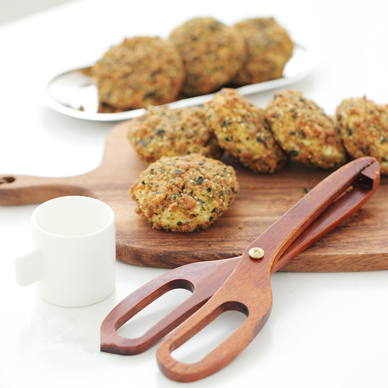 Puidust köögitoidutangid Leivatoidud grillklambrid grillklambrid jääklambrid tööriistariba köögitarvikud