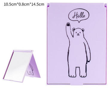 Kaasaskantav kosmeetiline peegel koos rakendusega