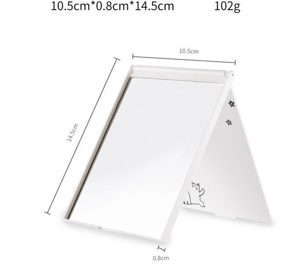 Kaasaskantav kosmeetiline peegel koos rakendusega