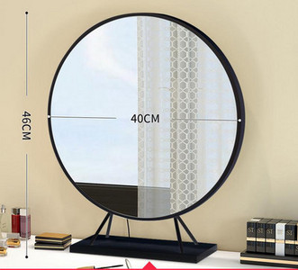 Kerek kozmetikai tükör állvánnyal