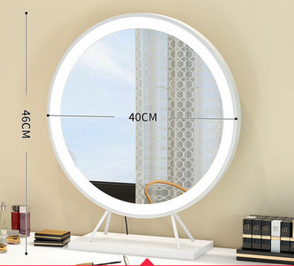 Kerek kozmetikai tükör állvánnyal