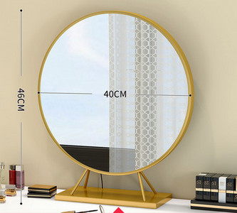 Kerek kozmetikai tükör állvánnyal