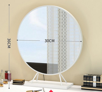 Kerek kozmetikai tükör állvánnyal