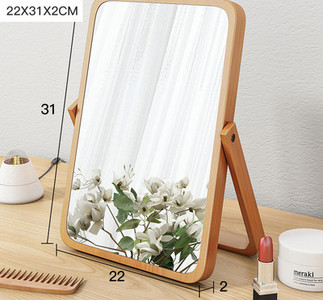 Преносимо сгъваемо козметично огледало