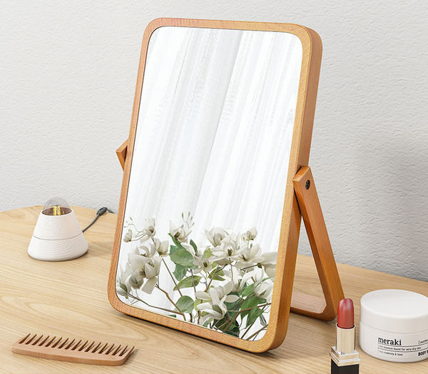 Преносимо сгъваемо козметично огледало