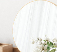 Női kerek kozmetikai tükör