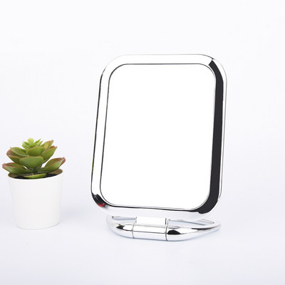 Καθρέφτης καλλυντικού μακιγιάζ διπλής όψης με βάση