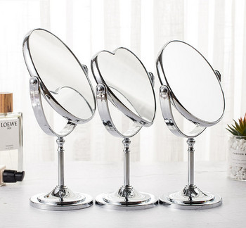 Двустранно козметично огледало със стойка