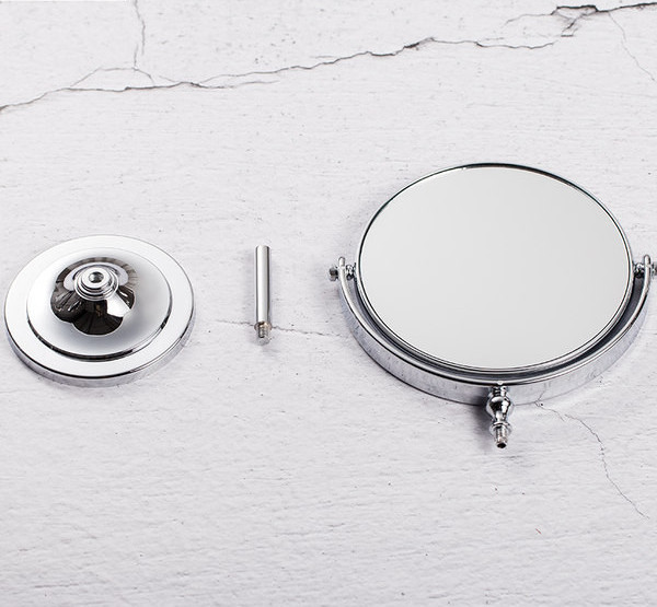 Kahepoolne kosmeetiline peegel koos alusega