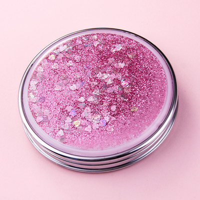 Kaasaskantav läikiva efektiga peegel