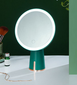 LED valgustusega naiste lauapeegel