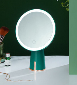 LED valgustusega naiste lauapeegel