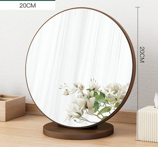 Okruglo stolno kozmetičko ogledalo