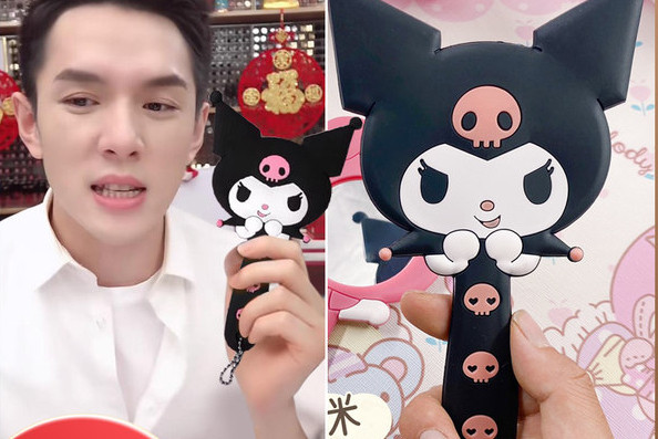 Dječje prijenosno ogledalo s ručkom