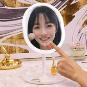 Moodne LED kosmeetiline peegel koos alusega