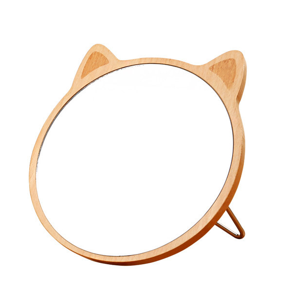 Ξύλινος επιτραπέζιος καθρέφτης