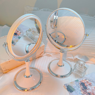 Women`s table makeup mirror