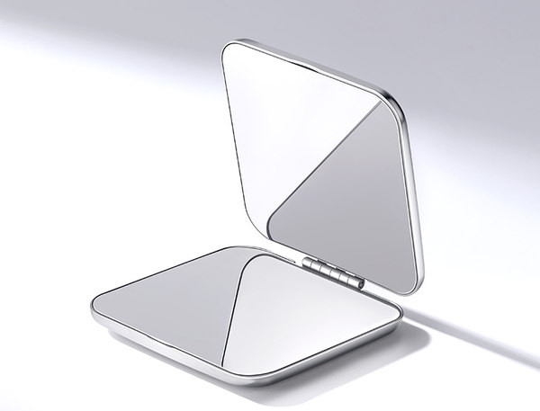 Naiste kokkupandav peegel