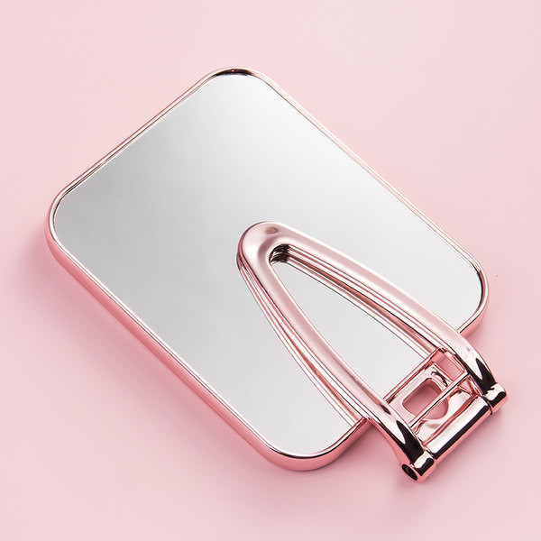 Καθρέφτης καλλυντικών διπλής όψης σε βάση