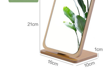 Laua kosmeetiline peegel puidust