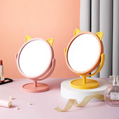 Καθρέφτης καλλυντικών με βάση και τρισδιάστατο στοιχείο