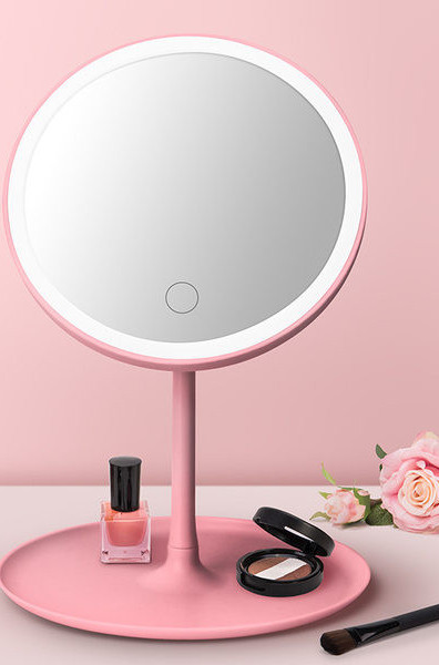 Kosmeetiline LED-peegel kahevärvilise alusega