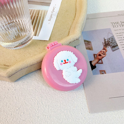 Žensko sklopivo ogledalo s češljem