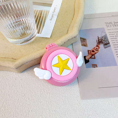 Žensko sklopivo ogledalo s češljem