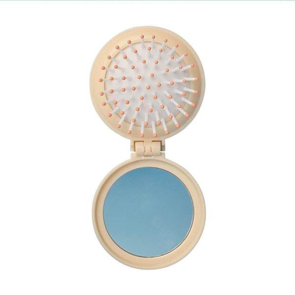 Žensko sklopivo ogledalo s češljem