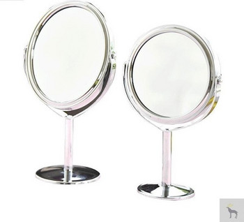 Дамско кръгло преносимо огледало 
