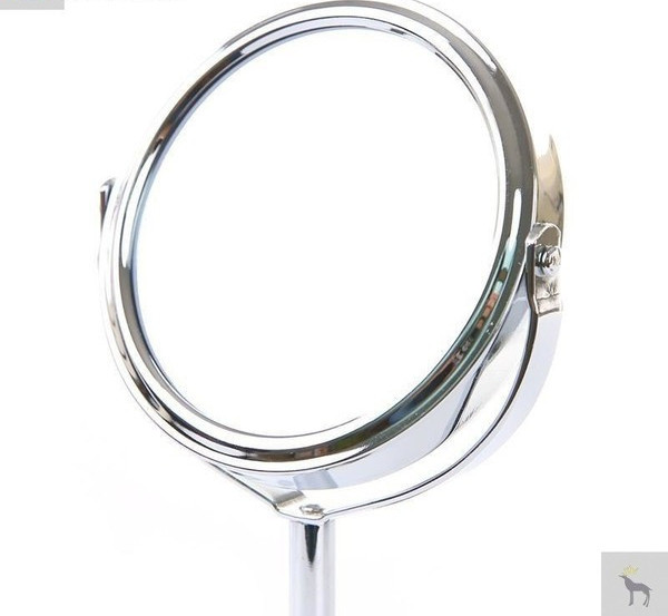 Sieviešu apaļš pārnēsājams spogulis