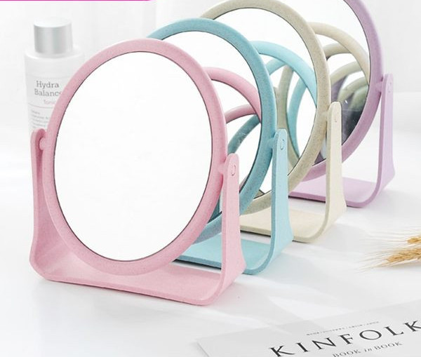 Naiste kaasaskantav pöörlev peegel