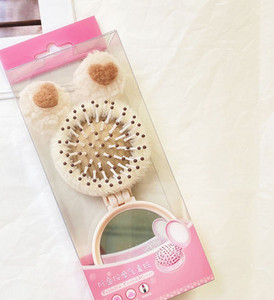 Дамско сгъваемо - огледало с гребен