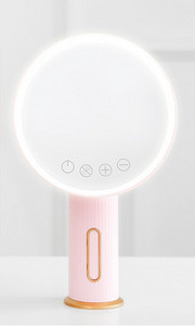 Žensko prijenosno ogledalo s LED svjetlom