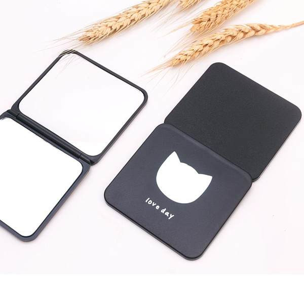 Γυναικείος αναδιπλούμενος καθρέφτης με στάμπα