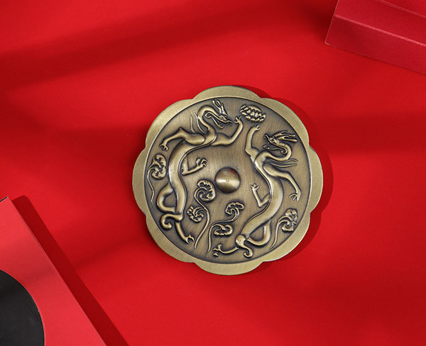 Retro kerek női tükör