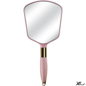 Moteriškas nešiojamas rankinis veidrodis