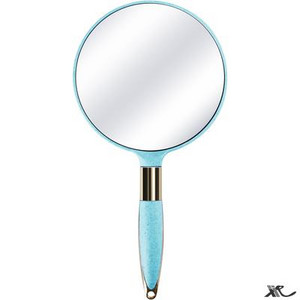 Moteriškas nešiojamas rankinis veidrodis