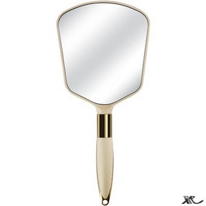 Moteriškas nešiojamas rankinis veidrodis