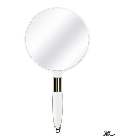 Moteriškas nešiojamas rankinis veidrodis