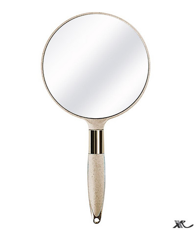 Moteriškas nešiojamas rankinis veidrodis