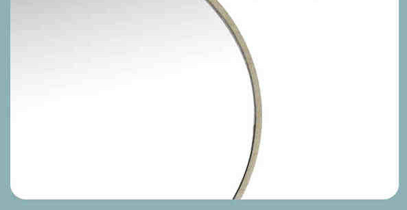 Moteriškas nešiojamas rankinis veidrodis