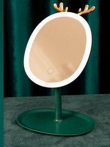 Asztali kozmetikai tükör LED világítással