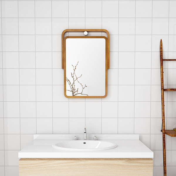 Moteriškas kasdienis sulankstomas veidrodis