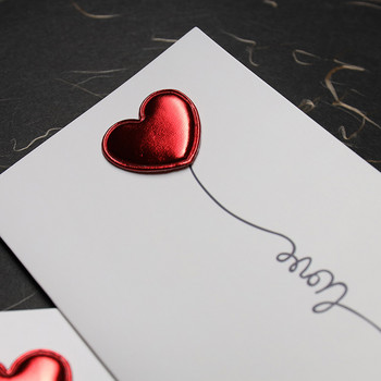 Картички Подарък за Свети Валентин Любовна пощенска картичка Покана за сватба Поздравителни картички Годишнина за нейния Ден на Свети Валентин Подаръчна картичка