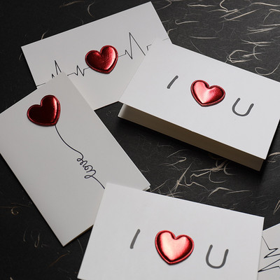 Κάρτες δώρο για την ημέρα του Αγίου Βαλεντίνου Καρτ ποστάλ αγάπης Προσκλητήριο γάμου Ευχετήριες κάρτες Επέτειος για τη δωροκάρτα της ημέρας του Αγίου Βαλεντίνου