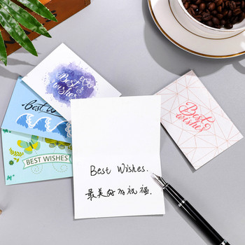 Ευχετήρια κάρτα 15 τεμαχίων Mix Designs με φάκελο Καλύτερες ευχές Γάμος Γενέθλια Ευχαριστούμε για τις επαγγελματικές αναδιπλούμενες κάρτες δώρων