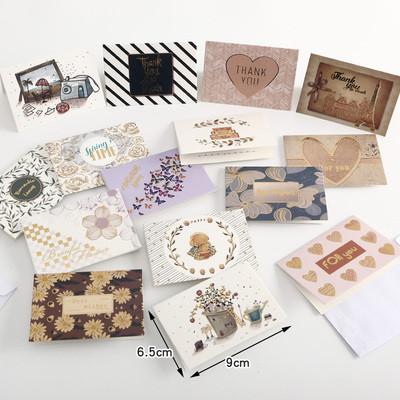 15 tk Mix Designs Õnnitluskaart ümbrikuga Parimate soovide sünnipäevaks pulm Täname äri kokkuvolditavate kinkekaartide eest