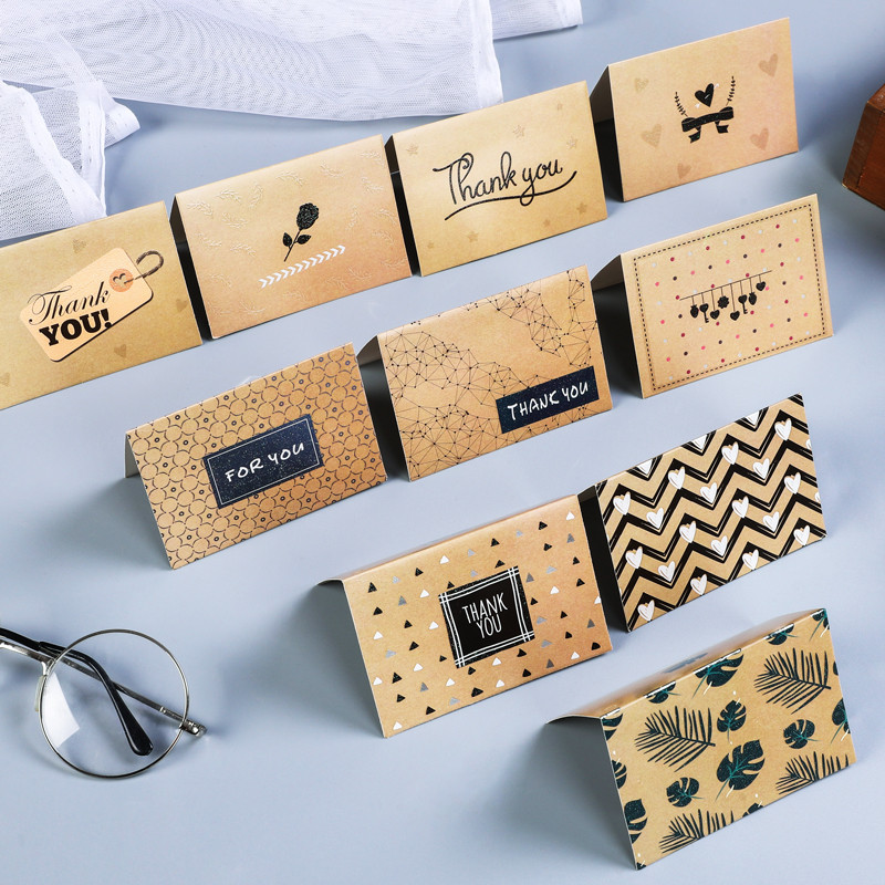 15 tk Mix Designs Õnnitluskaart ümbrikuga Parimate soovide sünnipäevaks pulm Täname äri kokkuvolditavate kinkekaartide eest