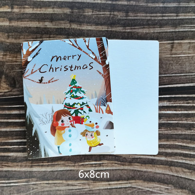 50vnt Girliandos Linksmų Kalėdų Ačiū už mažą dovanėlę Rašoma žinutė vestuvių kvietimo dekoravimo sveikinimo atvirutė 6x8cm